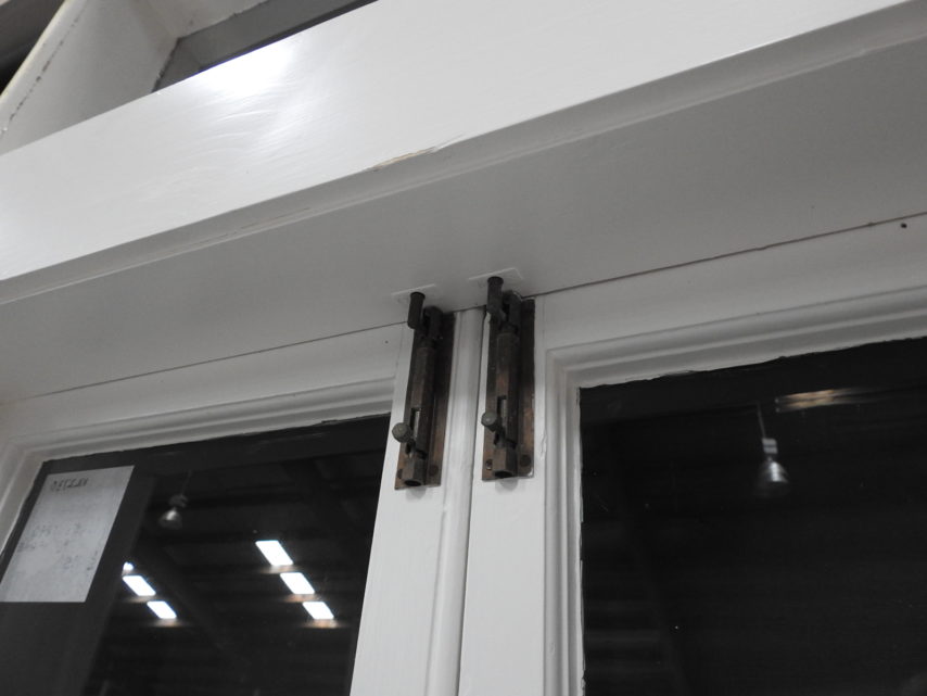 Wooden French Double Sash Windows With Toplight