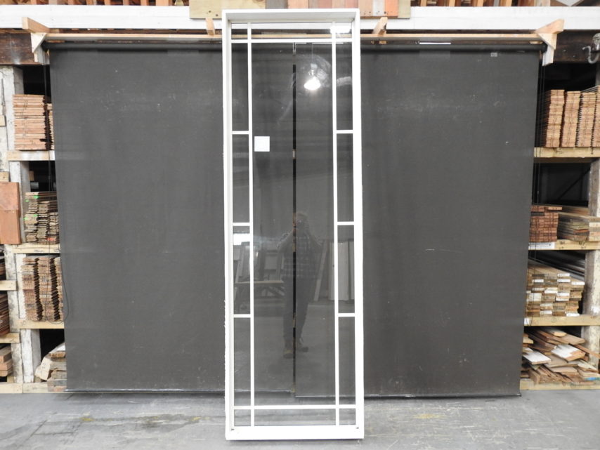 Tall (Or Wide) White Aluminium Fixed Window