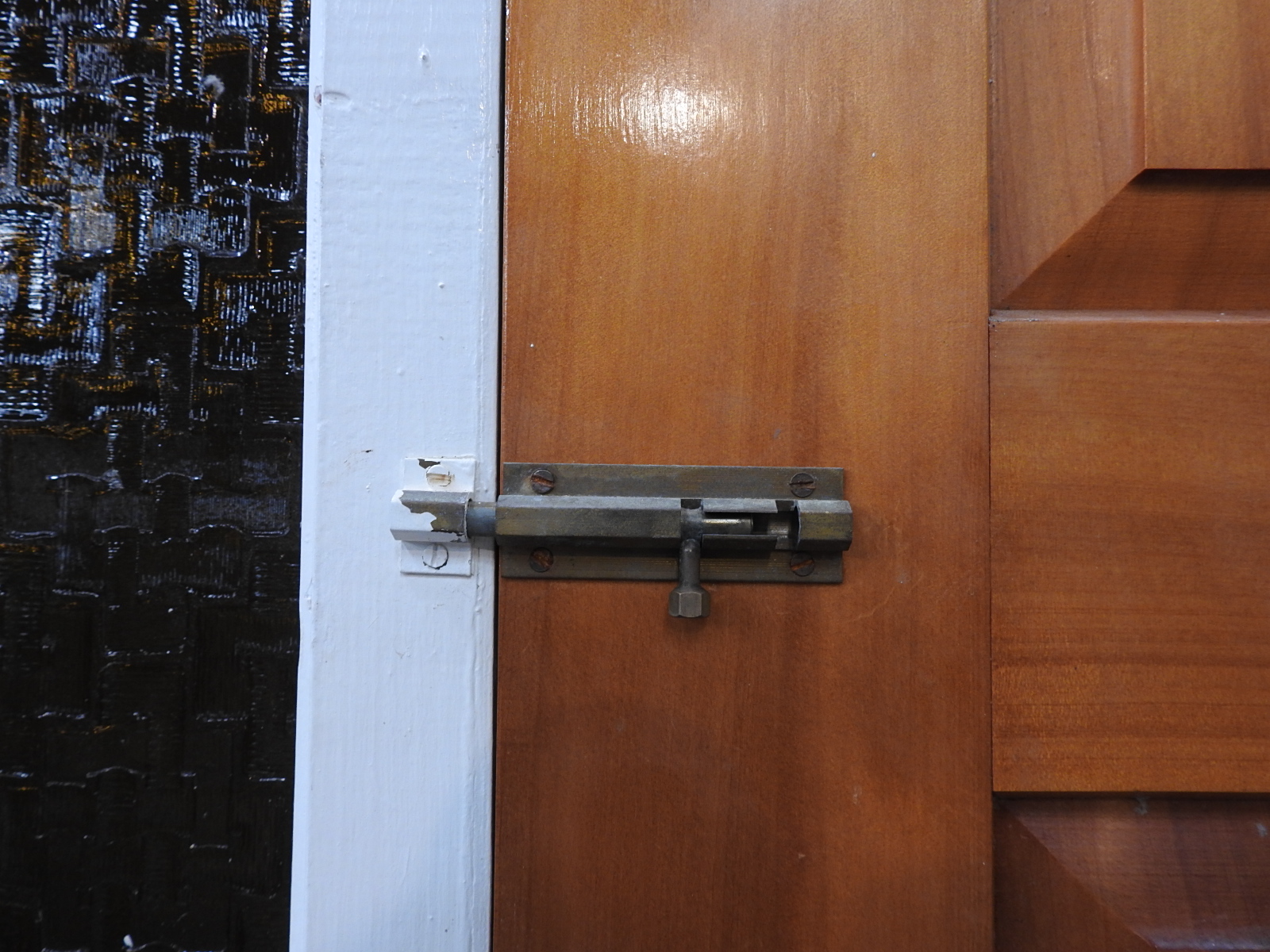 Wooden Exterior Door In Jamb Right Hand In