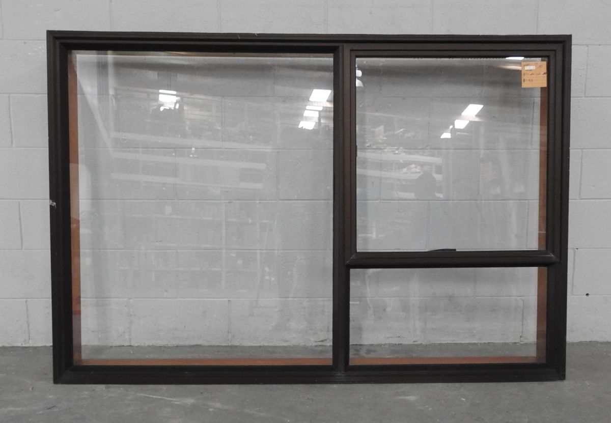 Dark Bronze Aluminium Awning Window H1200mmxW1800mm NL6601 ...