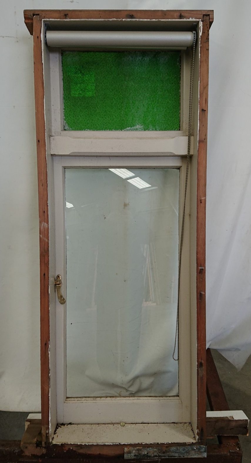 Wooden single casement window