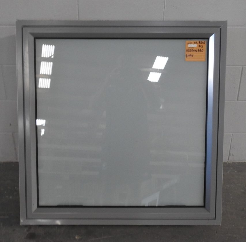 Grey Aluminium single awning window