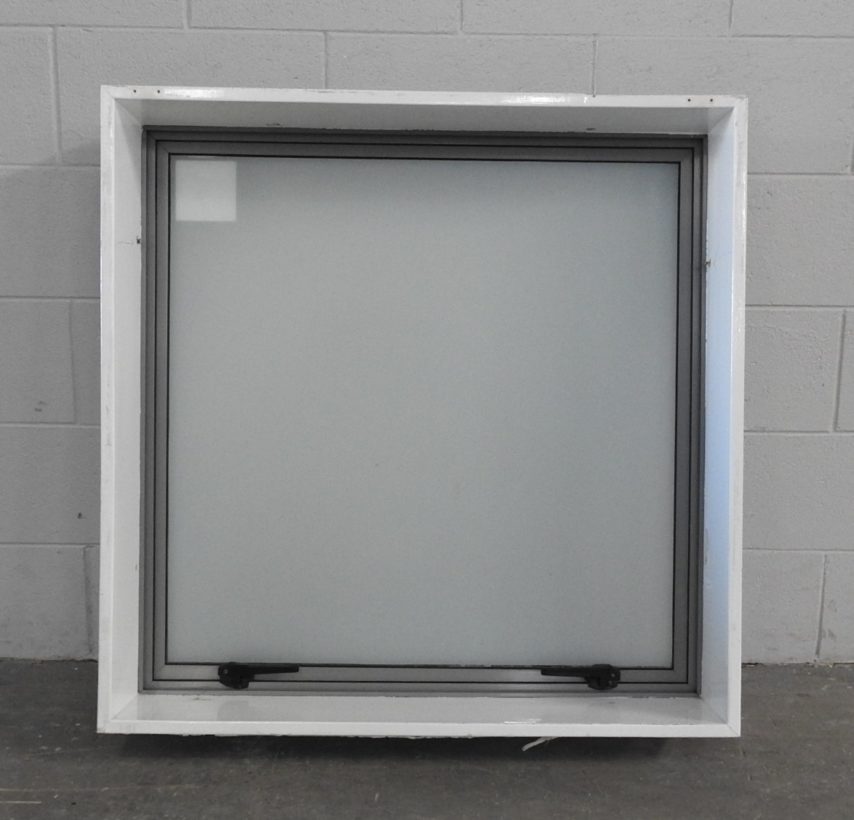 Grey Aluminium single awning window