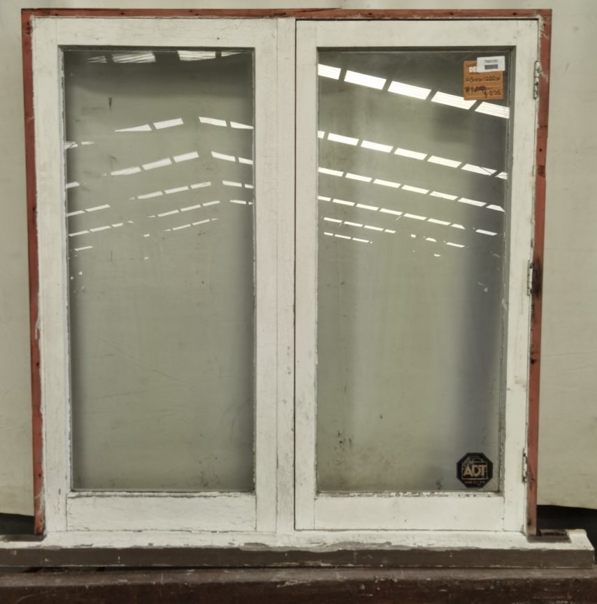 wooden casement window