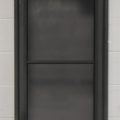 gable green Aluminium casement window - single side hung sash