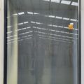 very large Slate blue aluminium single fixed window