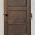 Wooden bungalow interior 5 panel door - unhung