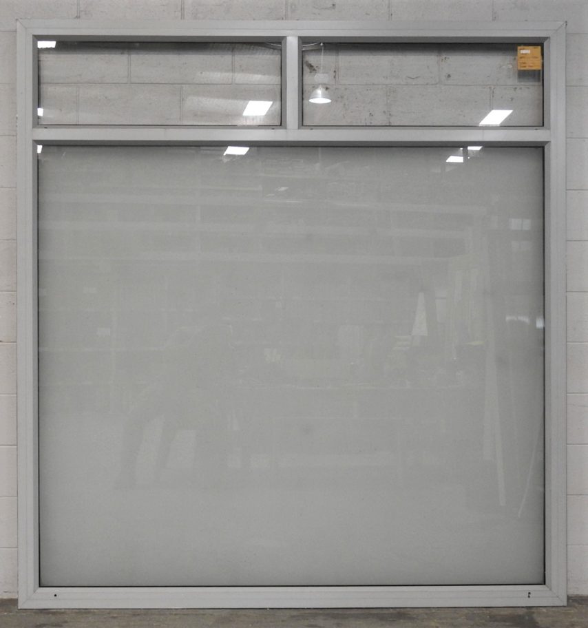 Silver Pearl Aluminium Fixed Window