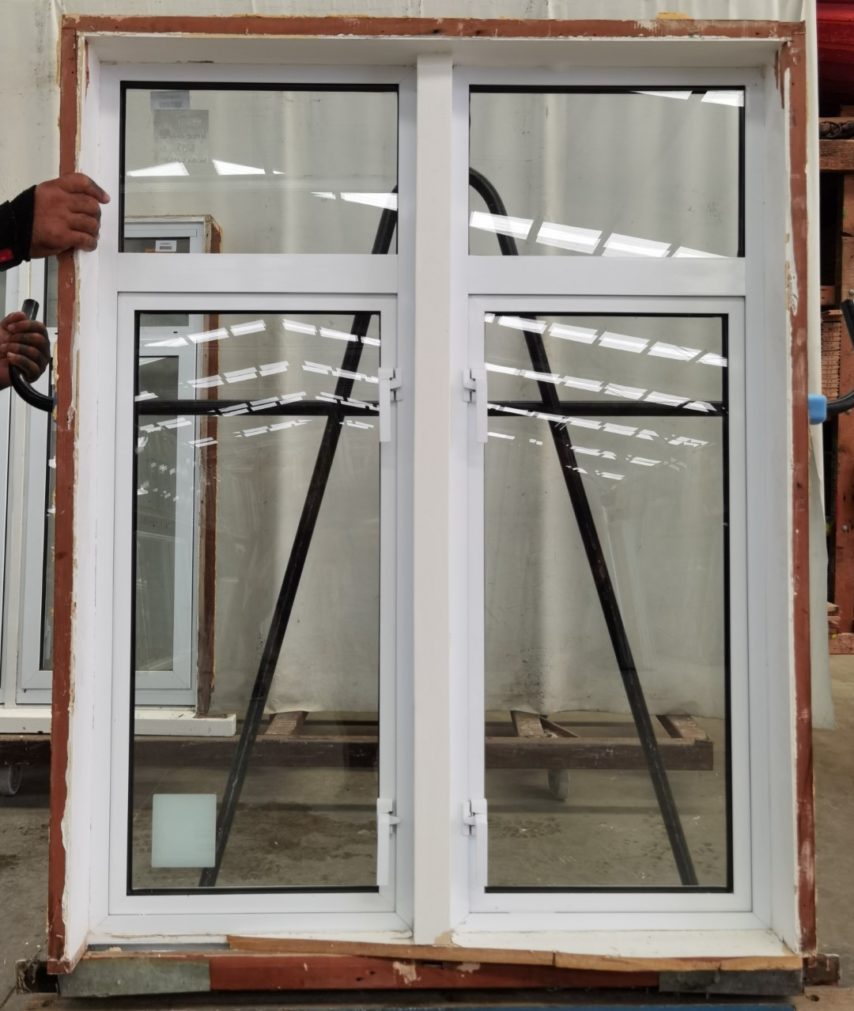 Wooden framed aluminium insert casement window
