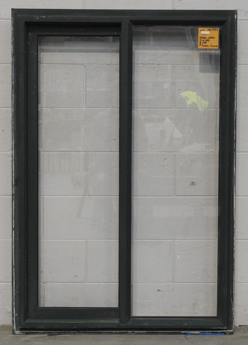 Permanent Green Aluminium Sliding Window