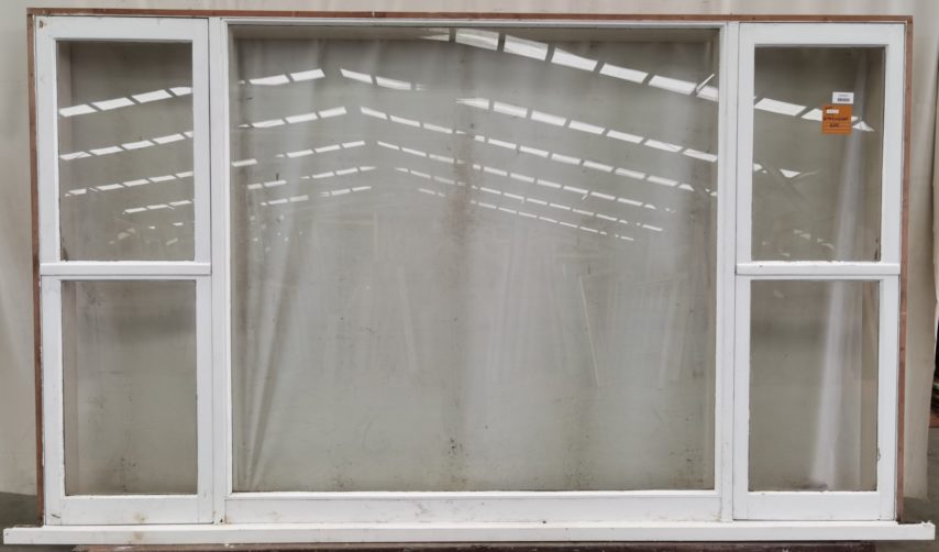 Wooden large picture awning window