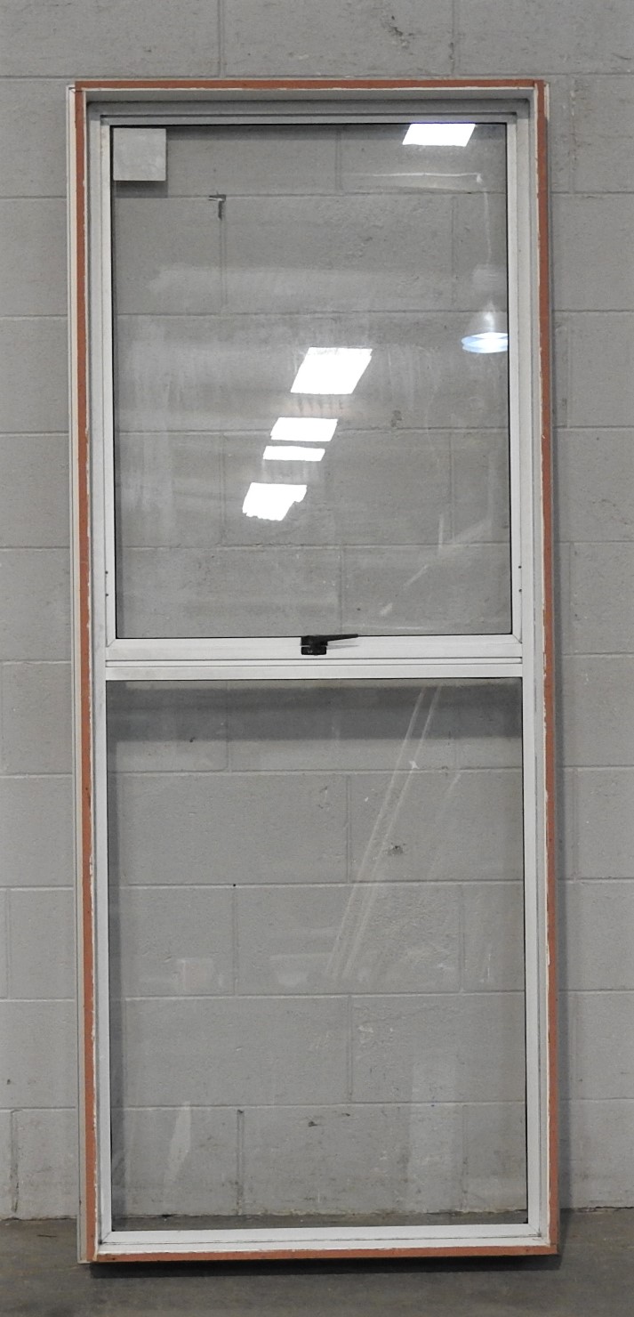 Tall Silver Aluminium single awning window