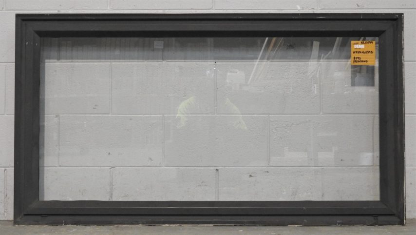 Lignite Aluminium single awning landscape window