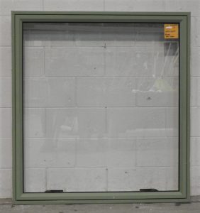 Mist green Aluminium single awning window