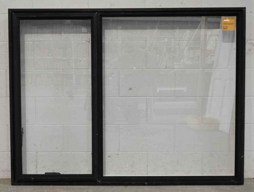 Black Aluminium single awning window