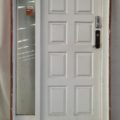 Wooden entrance door