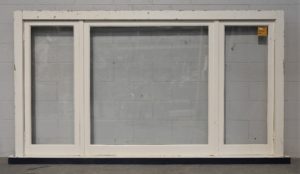 Wooden casement landscape window
