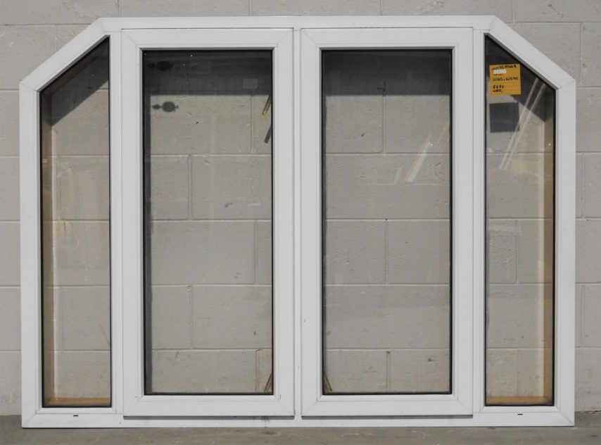 White Aluminium Smartwood Casement Window