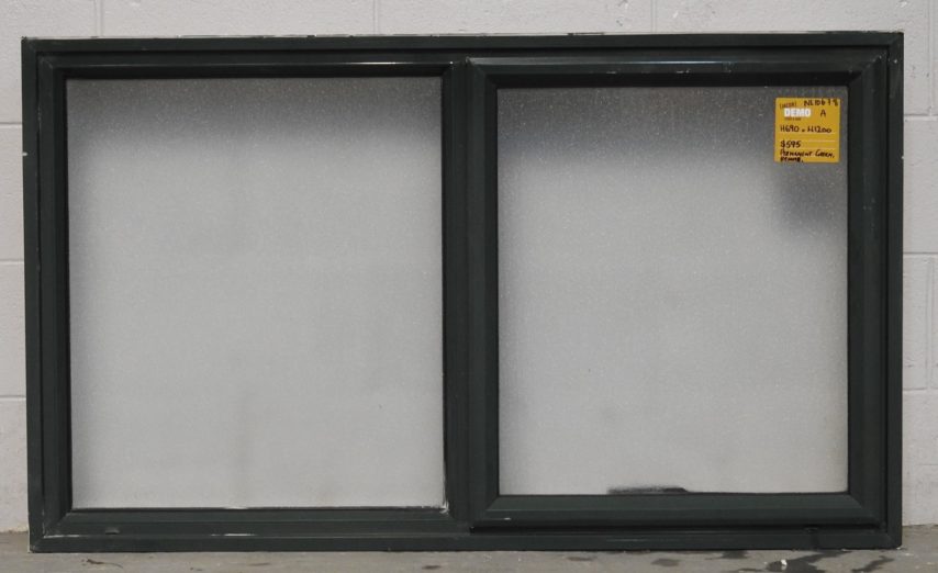 Permanent Green Aluminium Single Awning Window