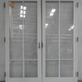 Wooden French doors - unhung