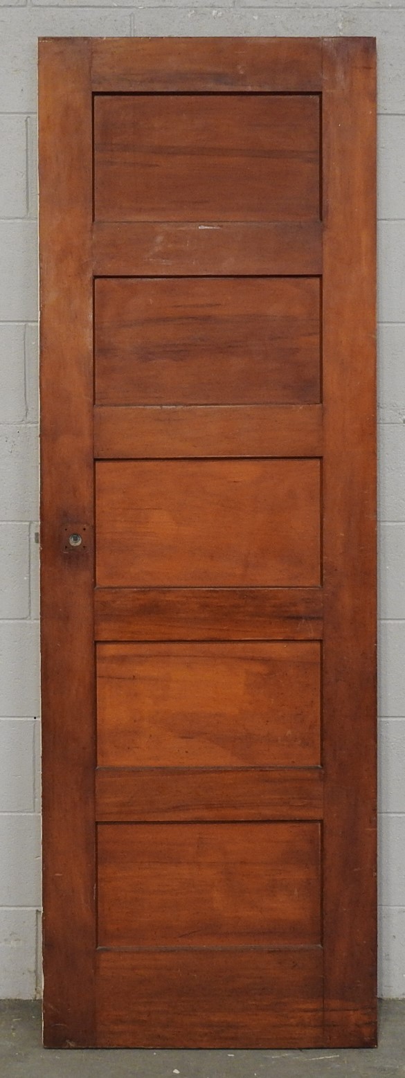 Wooden Bungalow 5 panel cupboard Door - unhung
