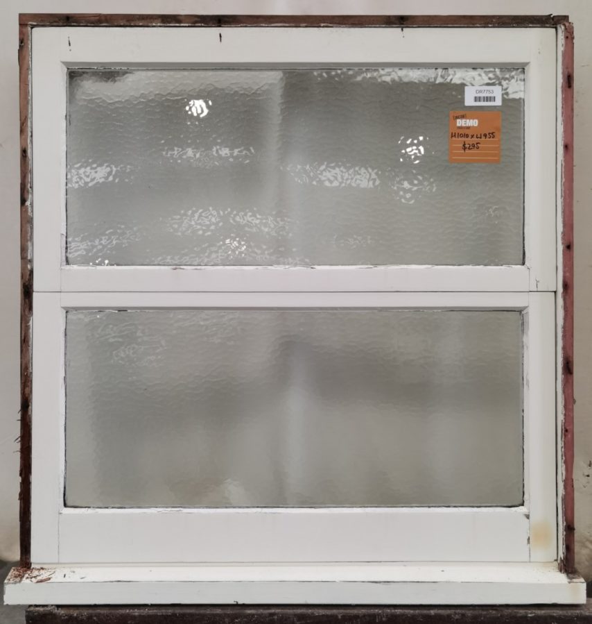 wooden twin awning window