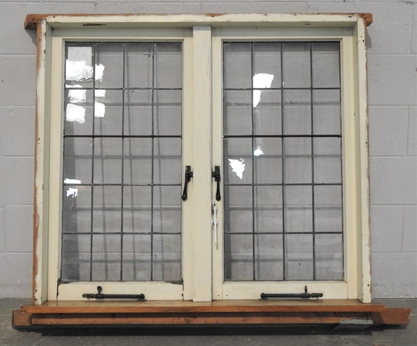 Wooden cottage style Casement leadlight Window