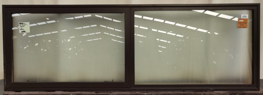 Lignite aluminium double glazed single awning window