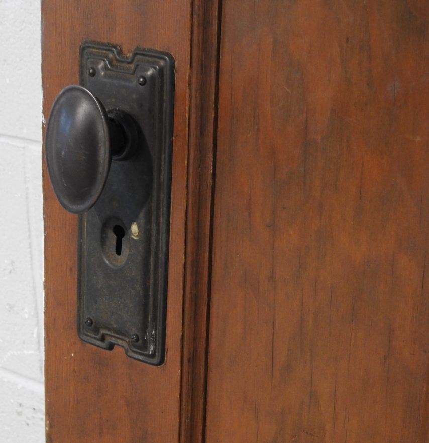 Wooden Bungalow internal 3 panel Door - unhung