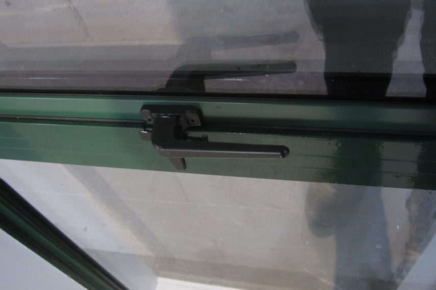 Permanent Green Aluminium Awning Window - double glazed