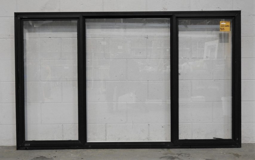 Black Aluminium double Awning landscape Window