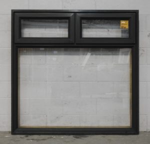 Karaka Green Aluminium Double Awning Window - Smartwood