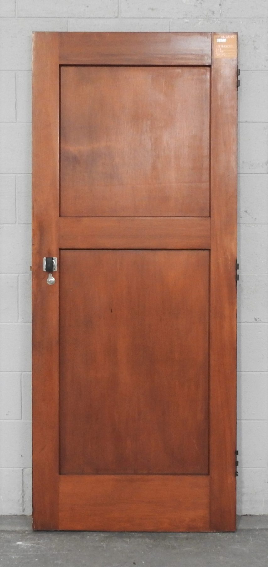Wooden Bungalow Interior 2 Panel Door - Unhung