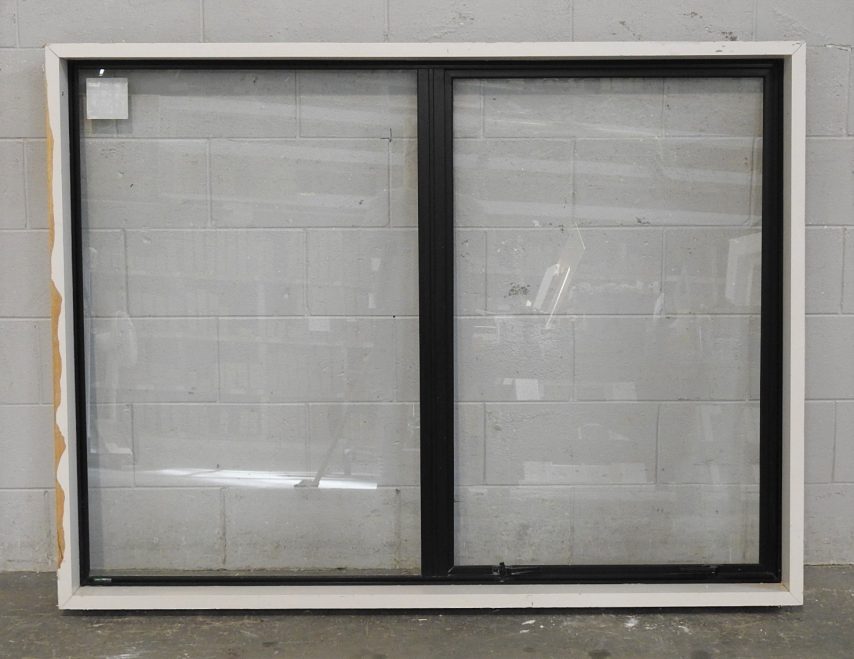 Black Aluminium Single Awning Window
