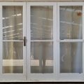 Wooden entrance door