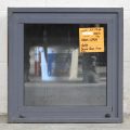 Denim Blue Aluminium Fixed Window - Double Glazed