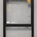 Dark Bronze Aluminium Single Awning Portrait Window