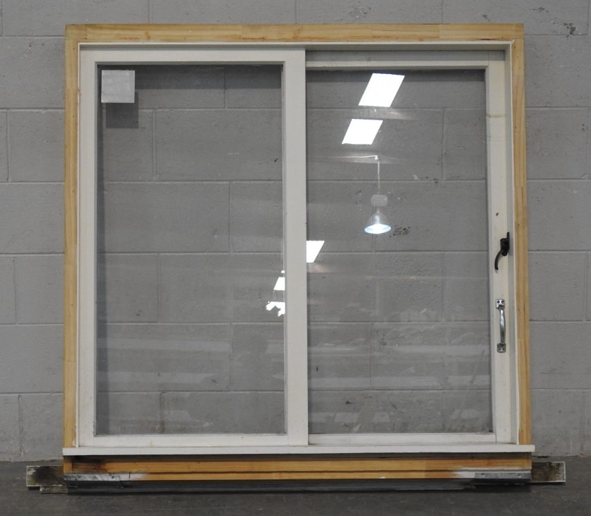 Wooden Sliding Window - Opens Left to Right