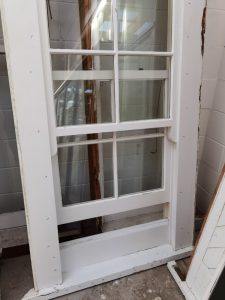 Wooden double-hung window