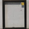 Dark Bronze Aluminium Single Awning Portrait Window