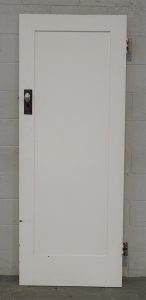 Wooden Bungalow Single Panel Internal Door - Unhung