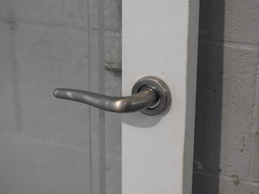 Wooden Interior Door with Obscure Glass - Unhung