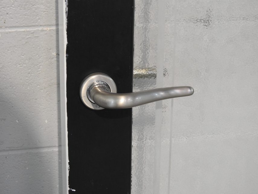 Wooden Interior Door with Obscure Glass - Unhung