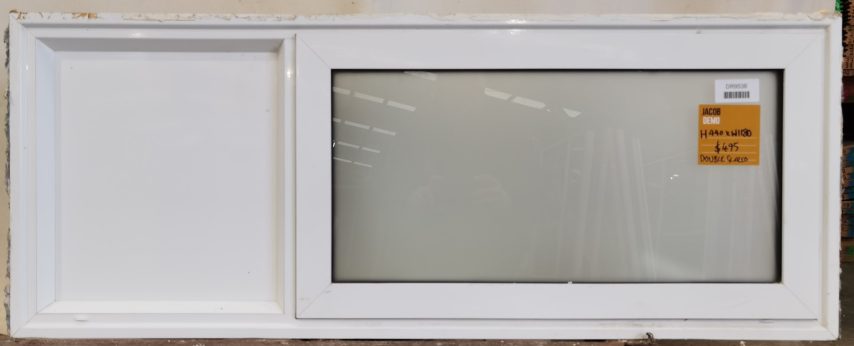 Appliance white aluminium double glazed single awning window