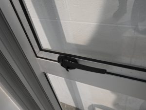 Silver Aluminium Stacker Sliding Door with Awning Window