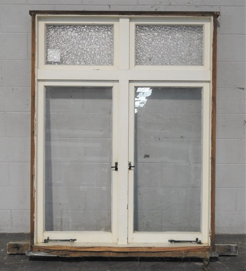 Bungalow Wooden Casement Window with Toplight