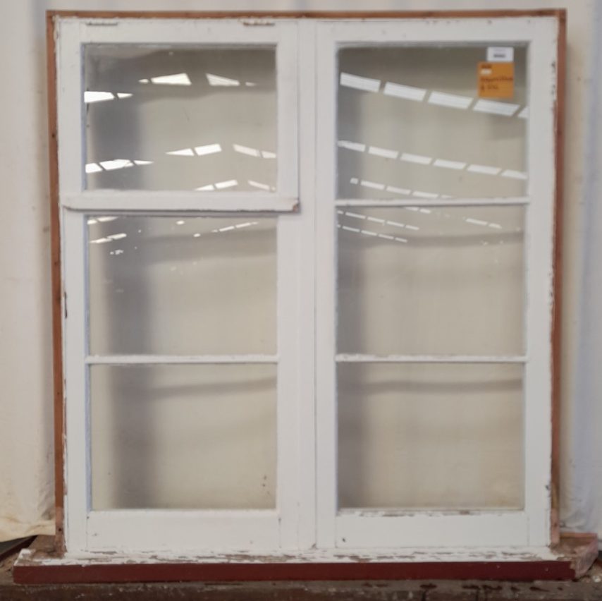 Wooden single casement window