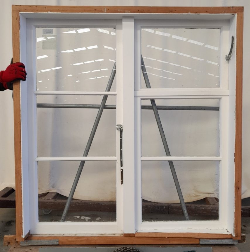 Wooden single casement window