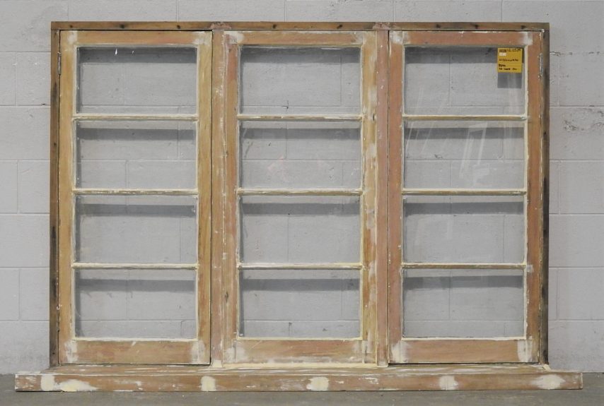Wooden Casement Window with 4 Light Sashes