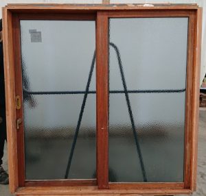 Permanent green Aluminium Smartwood single sliding window